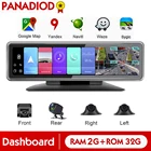 Зеркало-видеорегистратор, автомобильное умное зеркало заднего вида, 12 дюймов, Android 9,0, FHD, GPS, Wi-Fi