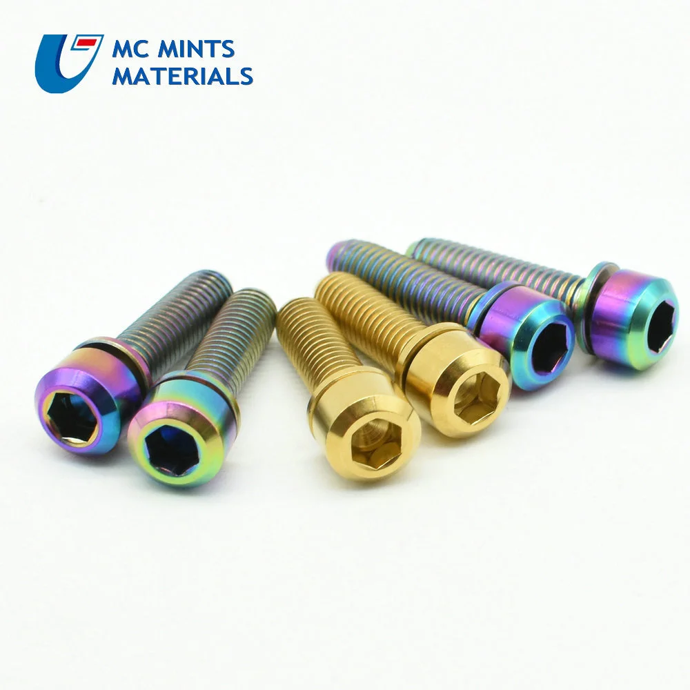 4 шт. титановые болты для шоссейных и горных велосипедов M5 X 16/18/20 мм - купить по