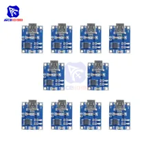 Зарядное устройство diymore 10 шт./лот TC4056A мини USB 5 В 1 А 18650 модуль