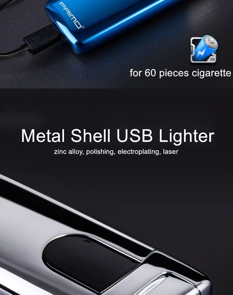 USB Электронная двойная дуговая зажигалка, сенсорная Индукционная электрическая зажигалка, светодиодный сигаретная плазма, Индукционная импульсная дуговая зажигалка