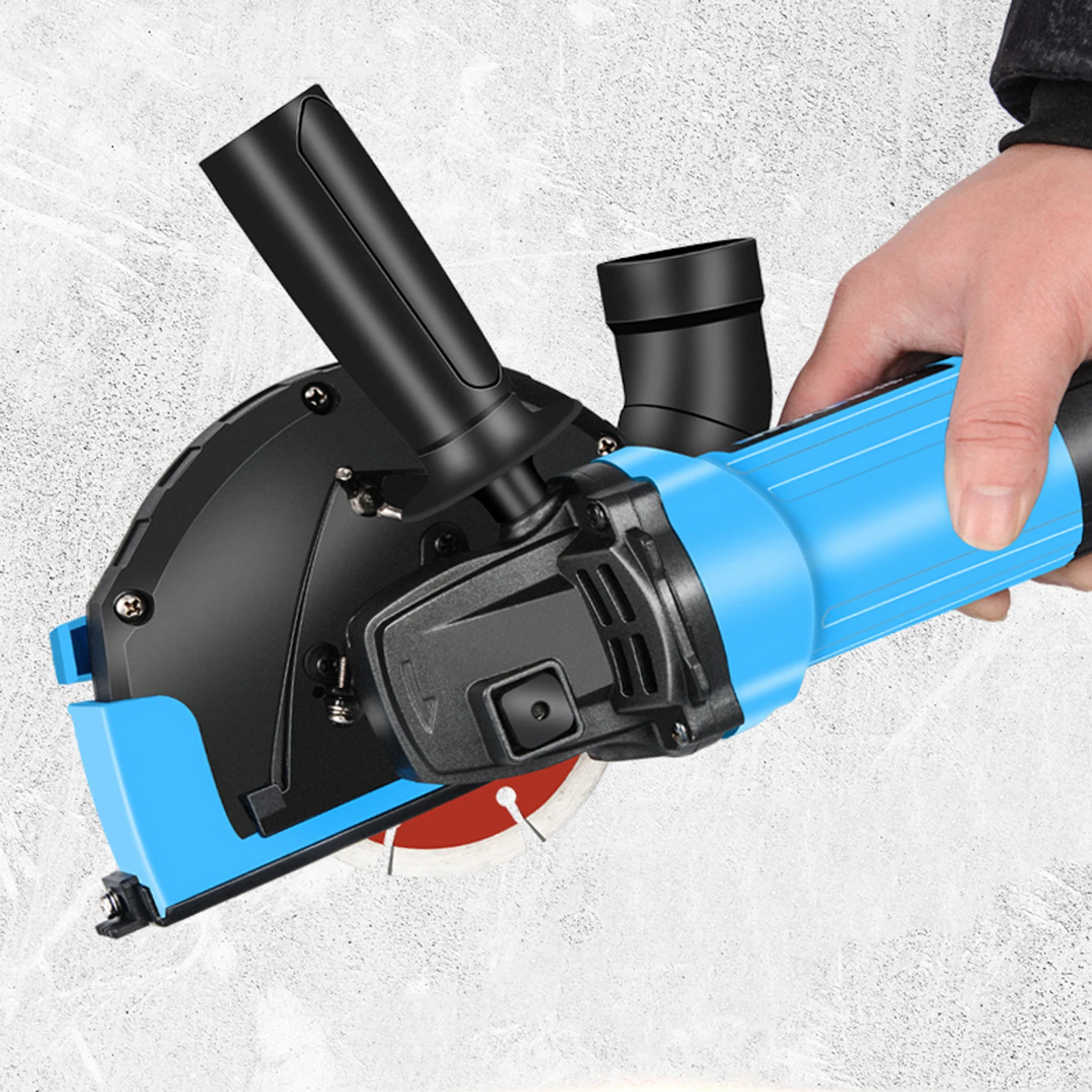 

Универсальный пылеуловитель для резки поверхности 125 100 Угловая шлифовальная машина 4 дюйма до 5 дюймов камень пылеуловитель вложение крышк...