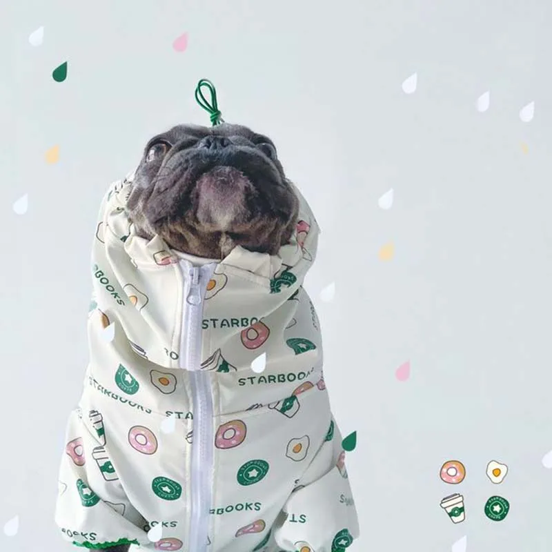 

Дождевик для домашних животных, лампа-пончо, Бишон, шинаузер, Сиба-ину