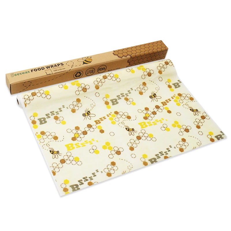

Reusable beeswax fresh-keeping packaging sealed food packaging film vacuum food storage beeswax fresh cloth kitchen tools