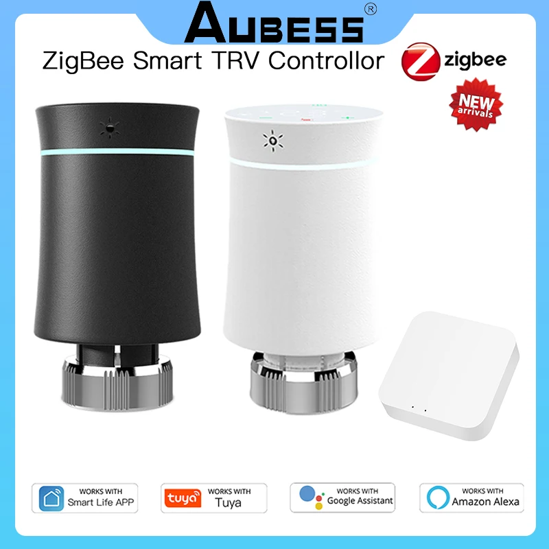 

Термостат AUBESS ZigBee3.0 программируемый с поддержкой Alexa и голосовым управлением