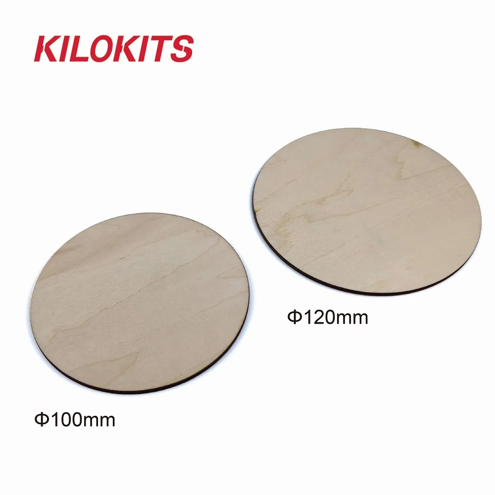 

2 Sizes 5-6PCS Round Wood Slices for Model Kits Ships Boats Trains Layout Toys Hobby in Scales 1/35 1/72 1/87 1/160