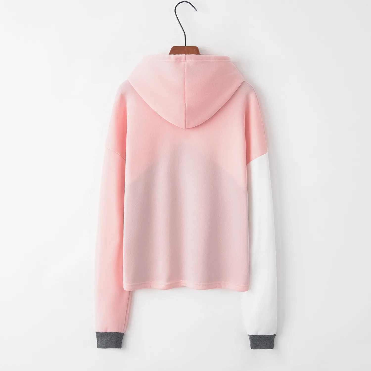 

Patchwork Red Whtie Grey 2022 New Design Hot Sale Hoodies Sweatshirts Women Casual Kawaii Sweat Girls European Tops Korean