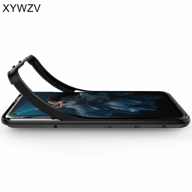 For Huawei Nova 5T Case Luxury Ring Bracket Hard Back Phone Protective Cover Fundas |