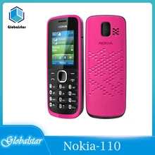 Nokia 110 (2012) Refurbished original 110 FM Radio unlocked dual sim card Good Quality Mobile Phone one year warranty