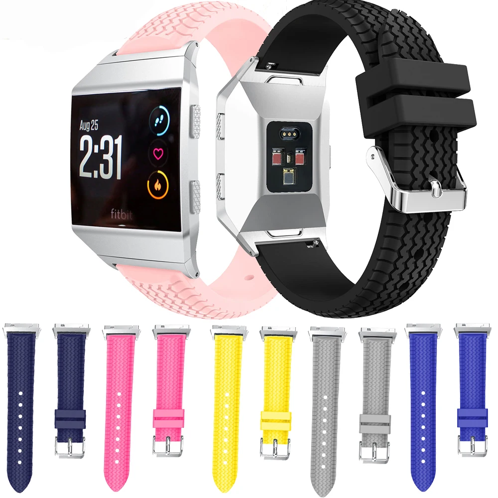 

Wrist Band For Fitbit Ionic Sports TPU Silicone Bracelet Replacement Wrist Strap For Fitbit Ionic Watchband Wristbands