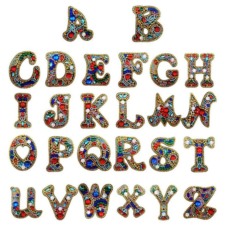 Новый A-Z брелок сделай сам алмазная живопись буквы женский на сумку подвеска в