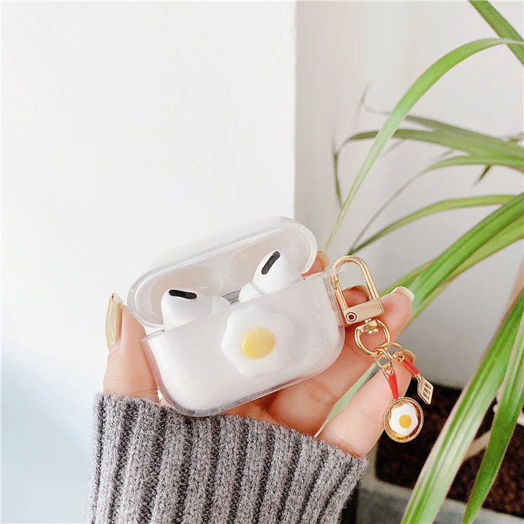 

For Apple AirPods Pro Wireless Bluetooth Headset Cover Marbling Silicone Soft Cartoon Cute Headset Case