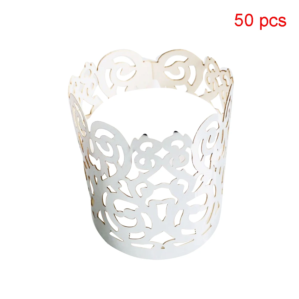 50 шт. практичные вечерние Для светодиодный подсвечник для подсвечника Свадебные