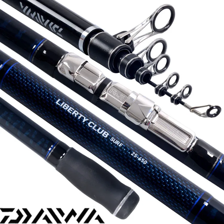 Японский бренд Daiwa Liberty Club карбоновый телескопический стержень - Цена: 5270.22