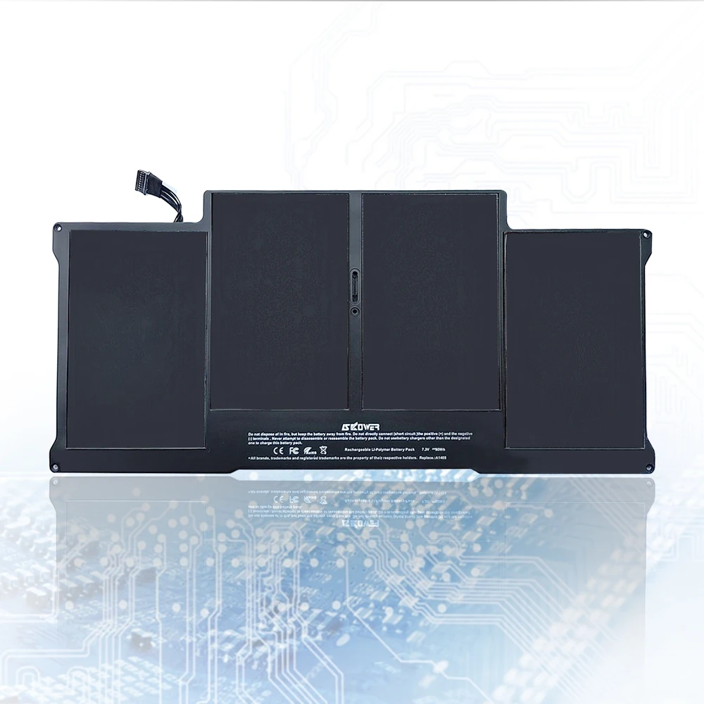 Аккумулятор для ноутбука SKOWER 50WH A1405 A1496 A1377 для Apple Macbook Air 13 дюймов A1369(2010-2011 год) A1466(2012- год) Серия
