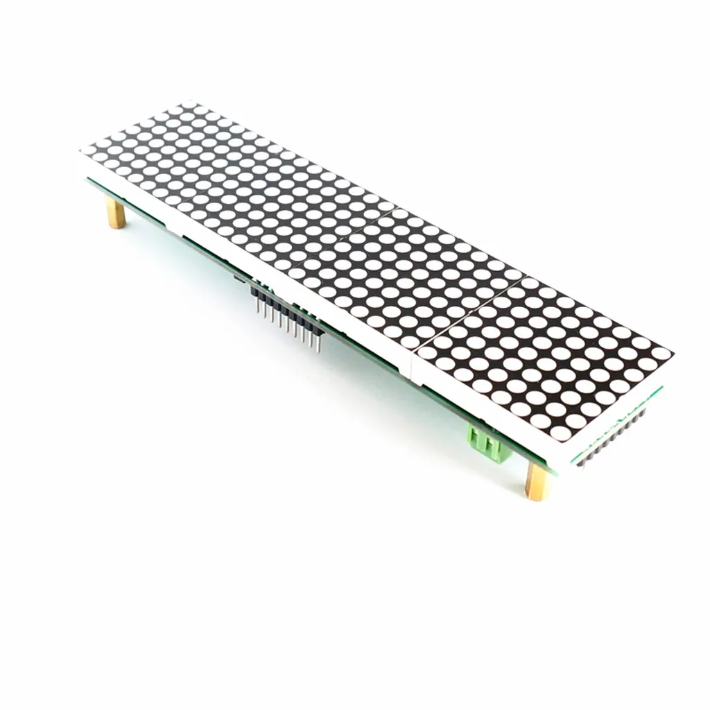 WS2812B адресуемый светодиодный гибкий матричный дисплей 8x32 256 пикселей Цветной