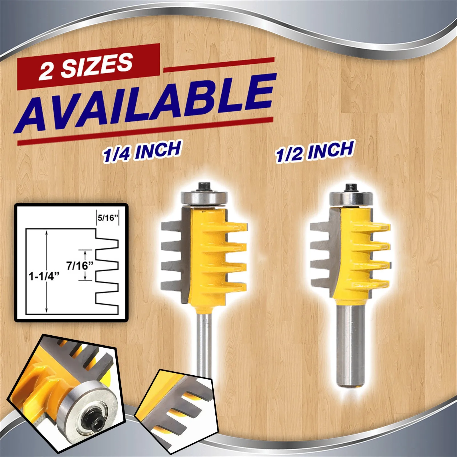 

Рельсовая насадка для фрезерного станка, 1/2 дюйма, 1/4 дюйма, 8 мм