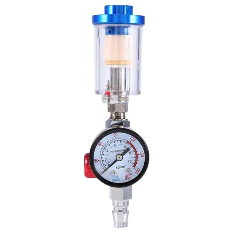 Воздушный компрессор 1/4 с фитингами свободная комбинация регулятор давления