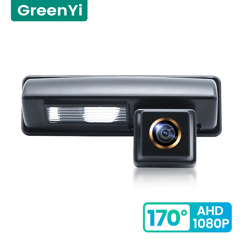 

Автомобильная камера заднего вида GreenYi 170 ° HD 1080P для Toyota 2007 и 2012 camry, ночного видения, заднего хода, 4-контактная парковка, AHD