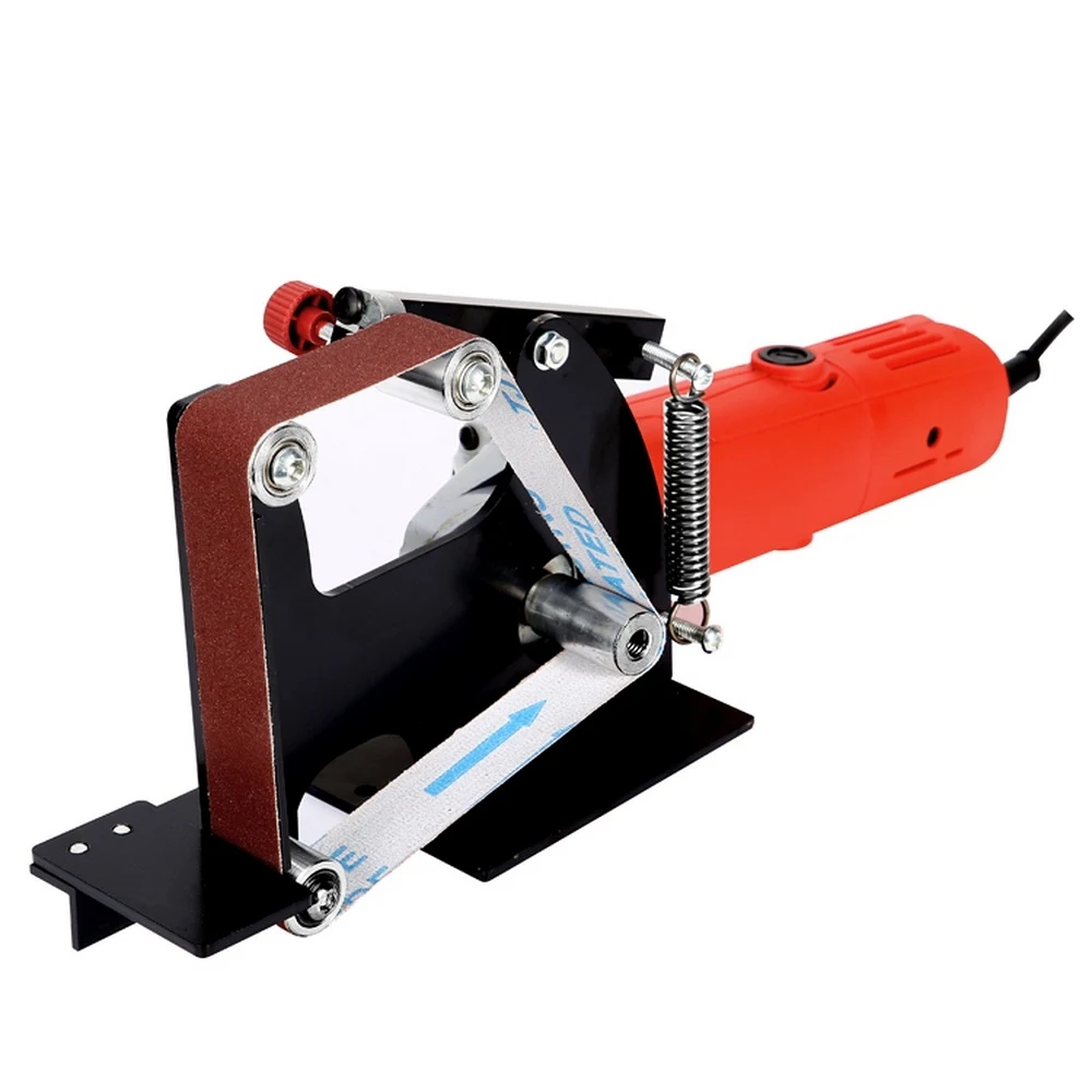 Электрическая ленточная шлифовальная машина угловая лента для металла и дерева