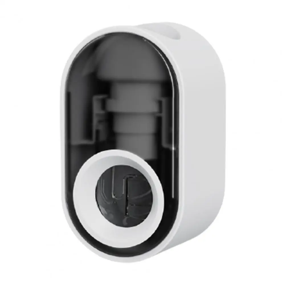 Toothpaste Squeezer Wall Mounted Punch Free Waterproof PC Automatic Anti-dust Dispenser for Home Toothbrush Holder | Дом и сад