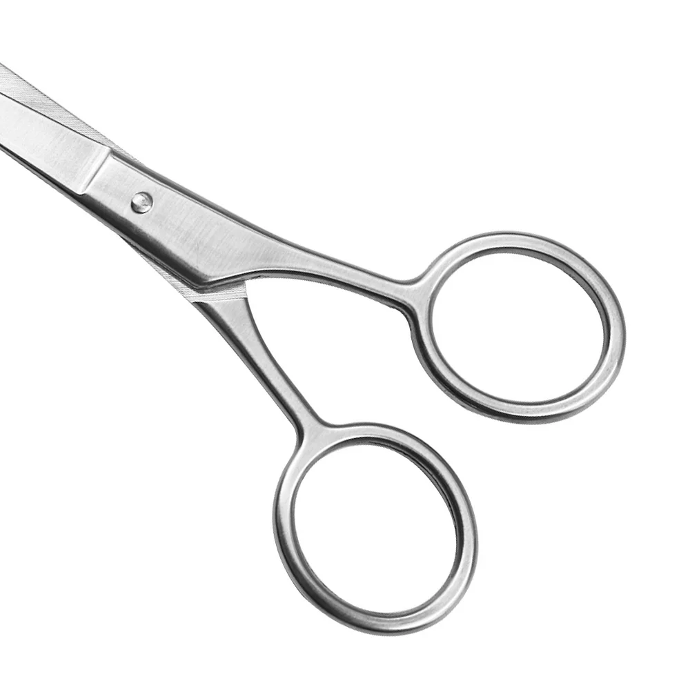 1 шт. серебряные ножницы из нержавеющей стали маленькая Бритва для бровей вышивки