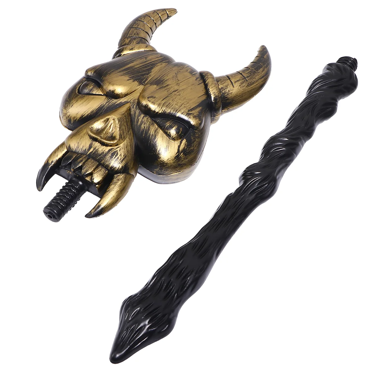 

Interesting Ox Head Stick Cosplay Props Fake Weapons Prop