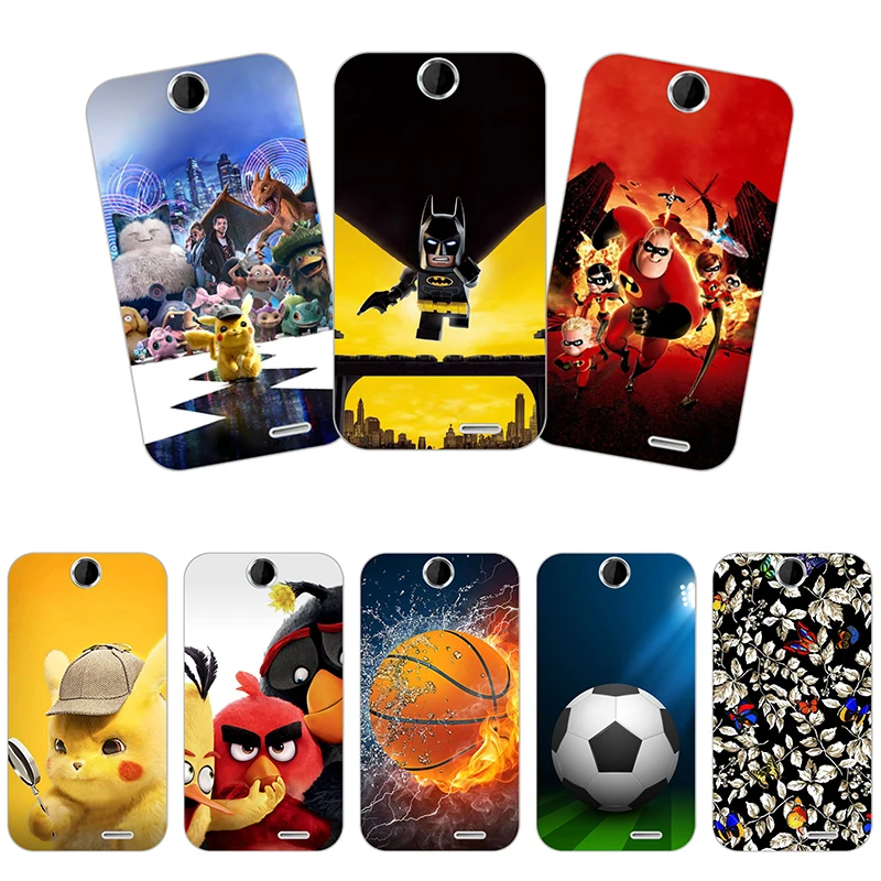 Чехол с котом для HTC Desire 310 D310W D310 V1 Мягкая силиконовая задняя панель чехлы