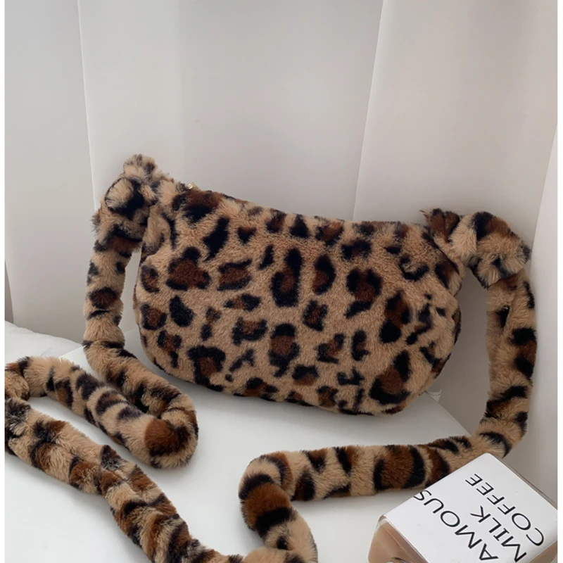 Зима Наплечная Сумка из искусственного меха новый девочек мягкой ткани с