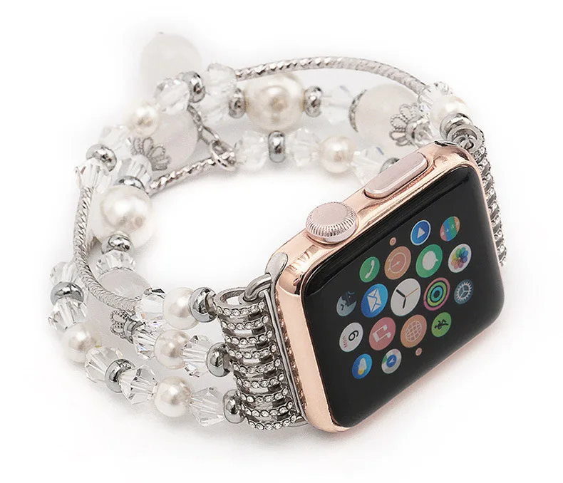 Агат ремешок для часов аpple 4 44 мм 40 мм iwatch ремешок 42 мм для часов серии 4 3 2 1 42 мм 38 мм браслет для женщин iphone браслет