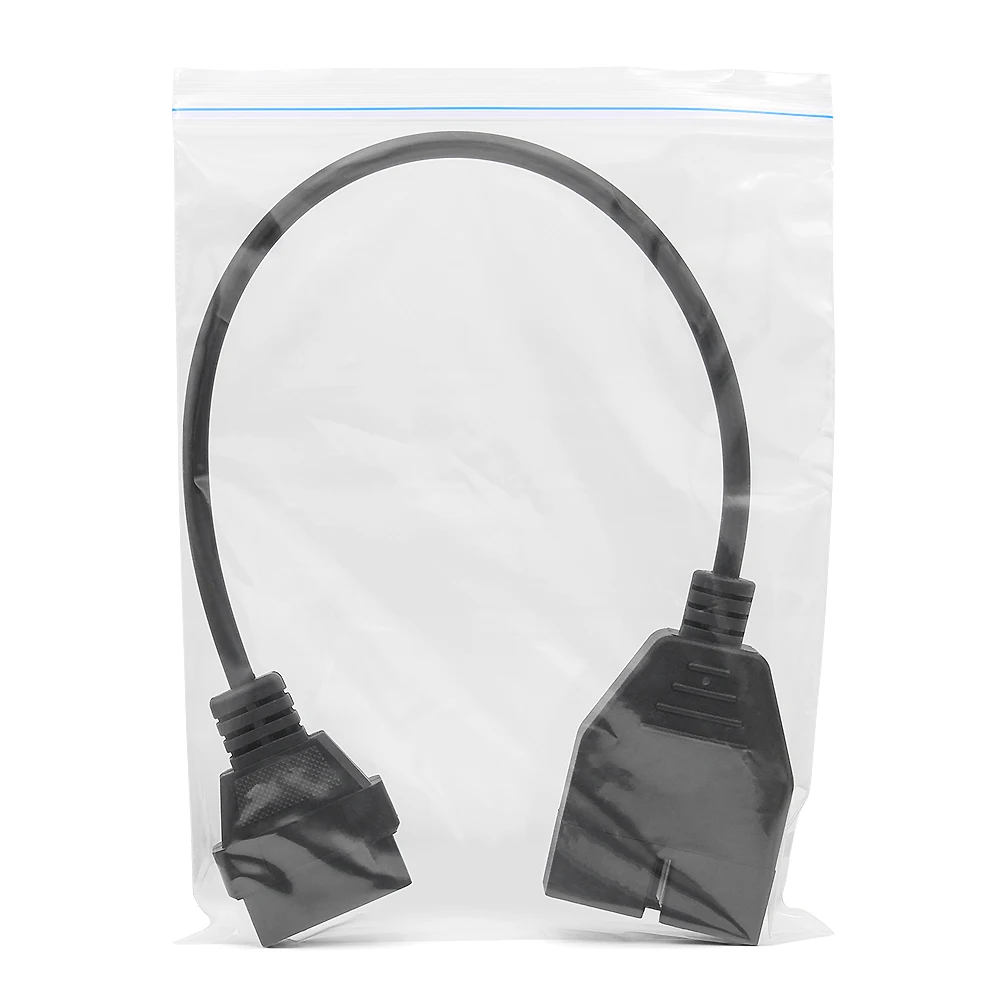 Новейший OBD2 кабель для GM 12 Pin к 16 разъем адаптера штекер гнезду OBDII Удлинительный