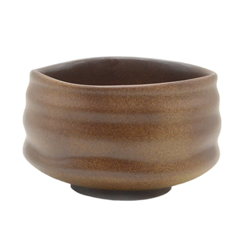

Japanese style tea bowl retro handmade stoneware matcha bowl green tea Chawan Macha Tee cup whisk accessory kit