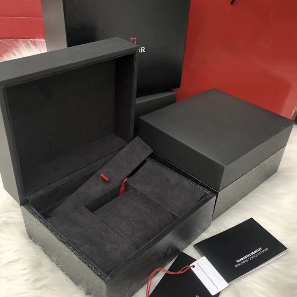 

High Quality Heritage Watch Original Box Papers Card Gift Leather Wood Boxes Pelagos Fastrider Ranger Watches