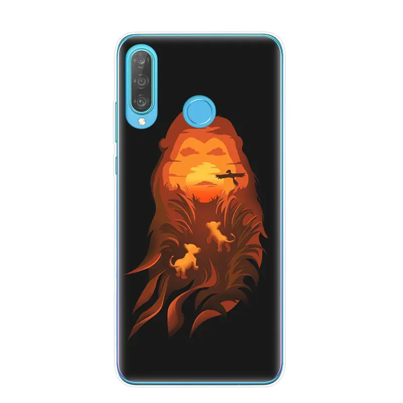 T3580 Cartoon Lion King nala simba timon Phone Cases for Huawei P30 P20 Mate 20 Lite Pro P8 P9 P10 Lite Cover Coque Etui fundas - Цвет: T3580