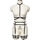 Фетиш, женское нижнее белье, бюстгальтер, чулки, бандаж, подвязки, женское эротическое белье, набор эластичных ремней для тела