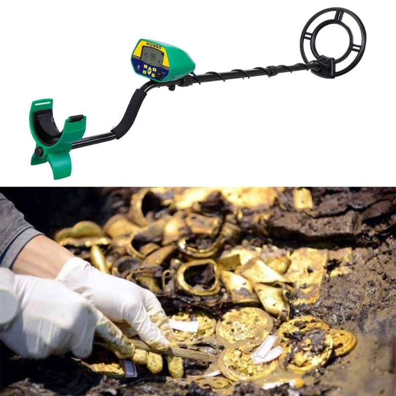 

MD-950 10 Inch Waterproof Search Coil LCD Display Screen Metal Detector Easy Installation Metal Detecting Tool