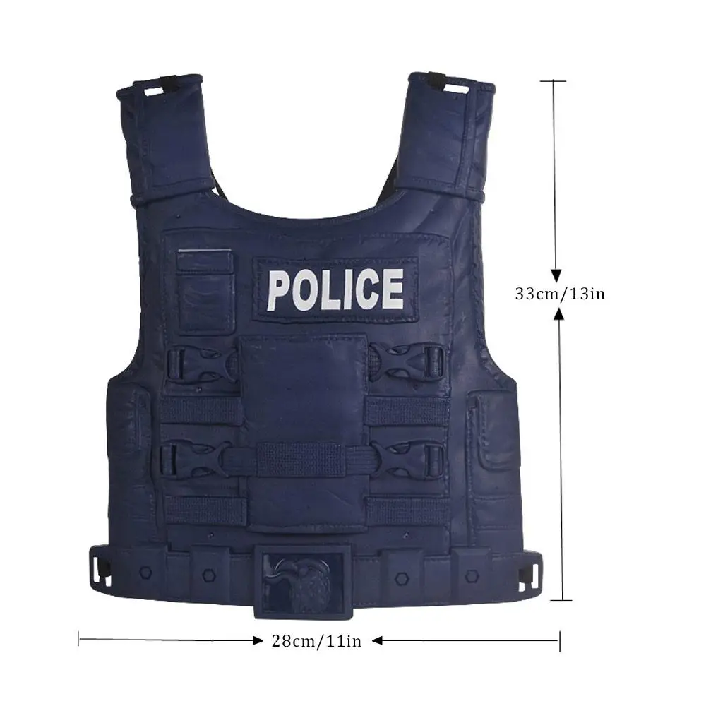 18 шт. комплект для ролевых игр полицейского костюм патруля Детские нарядные