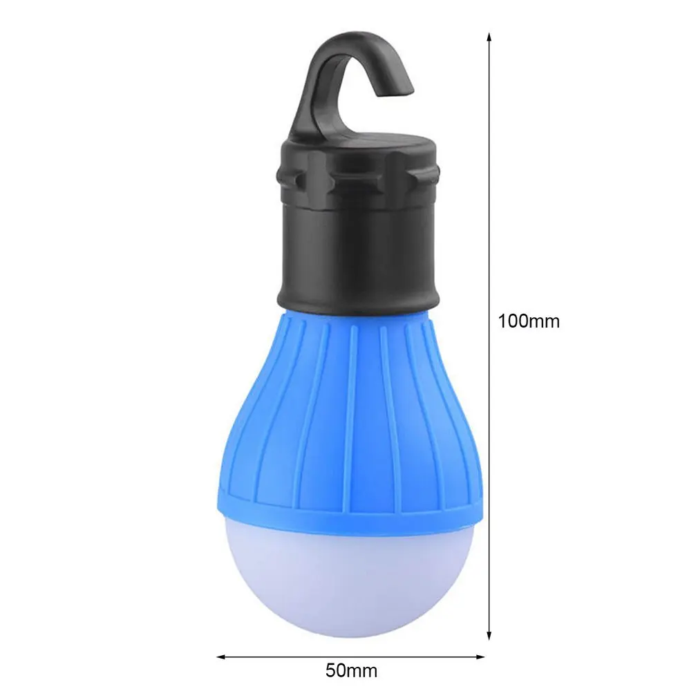 

3LED Tent Hanging Lamp 3 Modes Outdoor SOS Emergency Carabiner Bulb Light Emergency Light Lantern Hiking Energy Saving Lamp