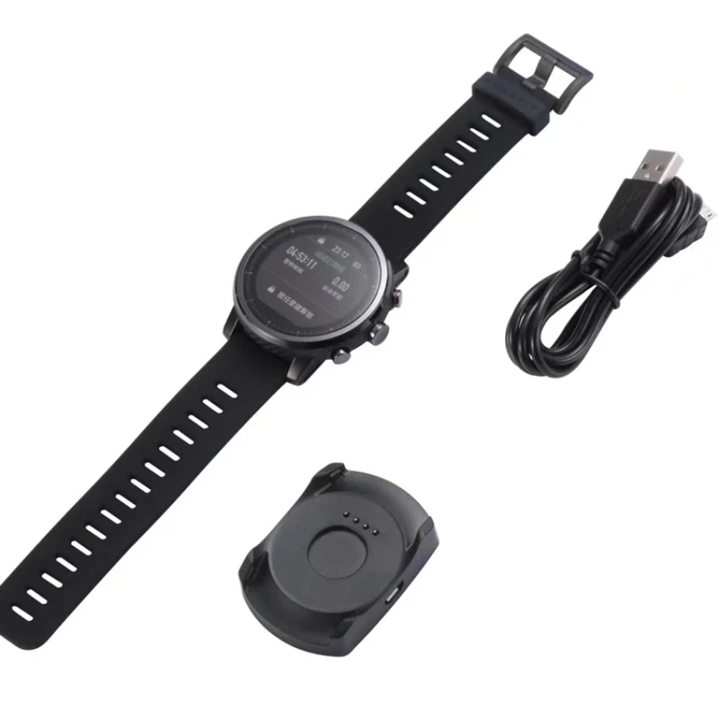 

Умные часы с Usb-шнуром и зарядным устройством
