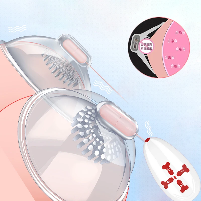 Электрический стимулятор сосков вибратор с дистанционным управлением