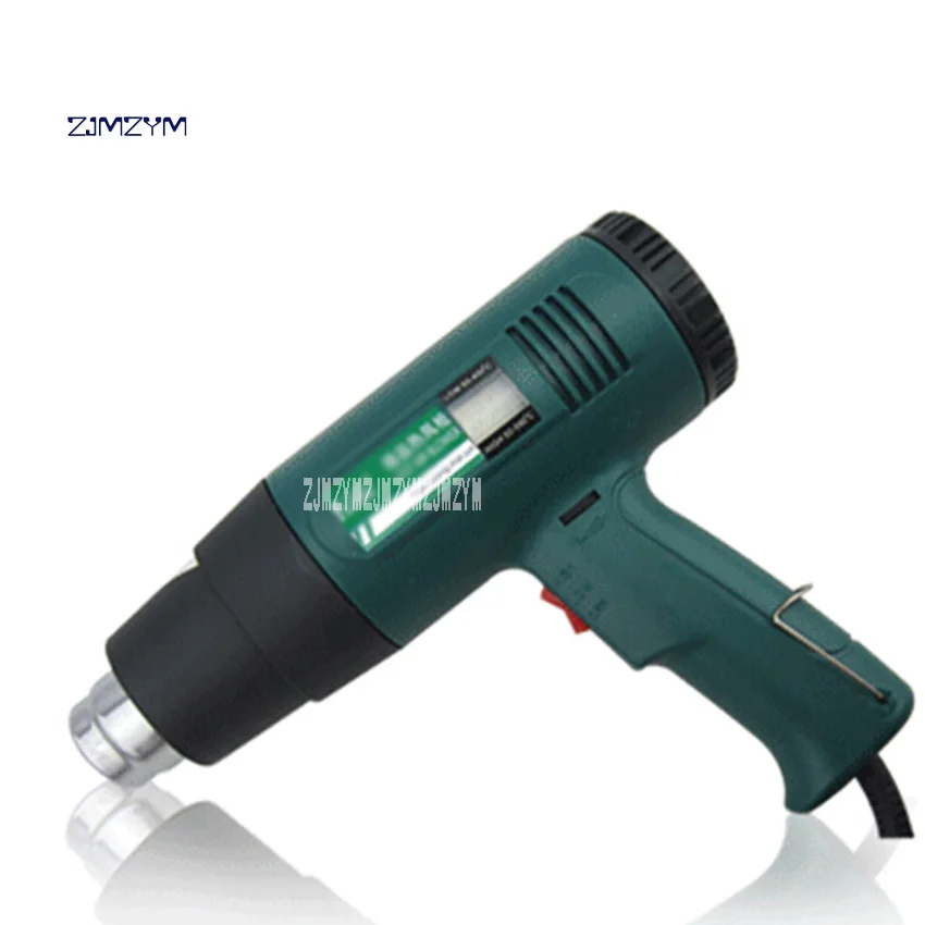 

New F803-C Heat Gun Hot And Cold Digital Electronic Thermostat Industrial Hot Air Gun 220V 1600W 50-480 Degrees 250-500 l / min