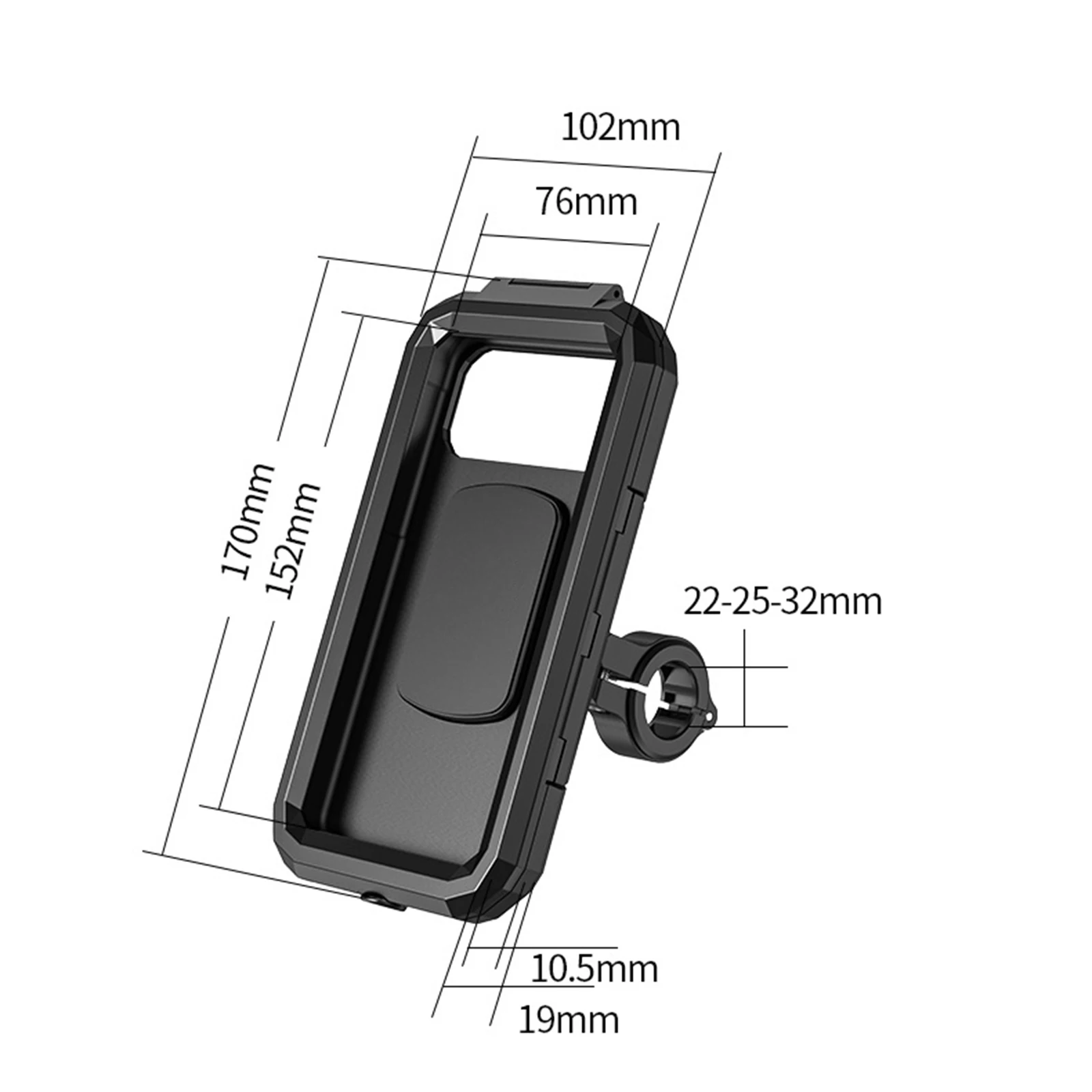 

2021 Universal Motorcycle Bike Phone Holder Waterproof Touching Screen Cellphone Holder for M18L-B2 M18S-B2 M18L-B1 M18S-B1