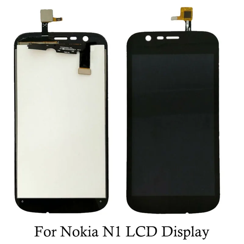 Для Nokia N1 ЖК дисплей с сенсорным экраном дигитайзер сборка запасные части 4 5