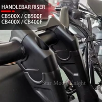 motorcycle accessories handlebar riser for honda cb500x cb500f 2019 2020 cb400x cb400f 2021 drag handle bar clamp extend adapter