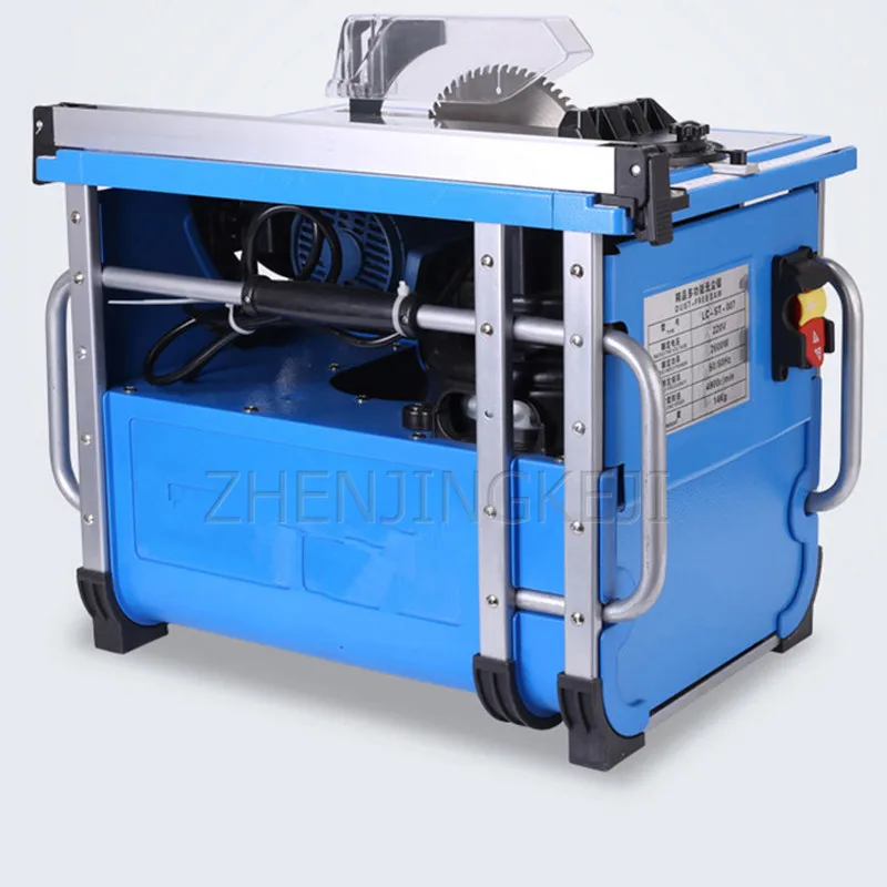 

220VMultifunction Dust-Free Saw Lift Bevel Solid Wood Cutting Tools Small Chainsaw Home Decoration Woodworking Sliding Table Saw