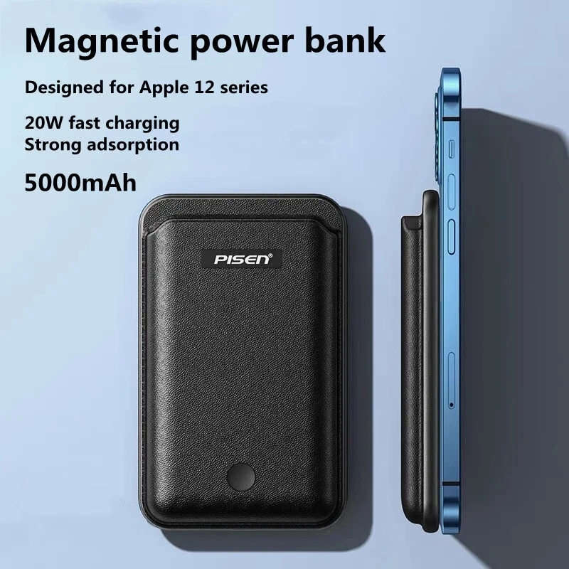 

5000mAh 10W Portable Magnetic Mini Power Bank Mobile Phone Fast Charger For iPhone 13 12 13Pro 12Pro Max Xiaomi External Battery