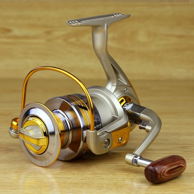 

Free shipping yellow 10BB Spool Aluminum Spinning Fishing Reels For Front Drag Baitcasting Spinning Reel Coil