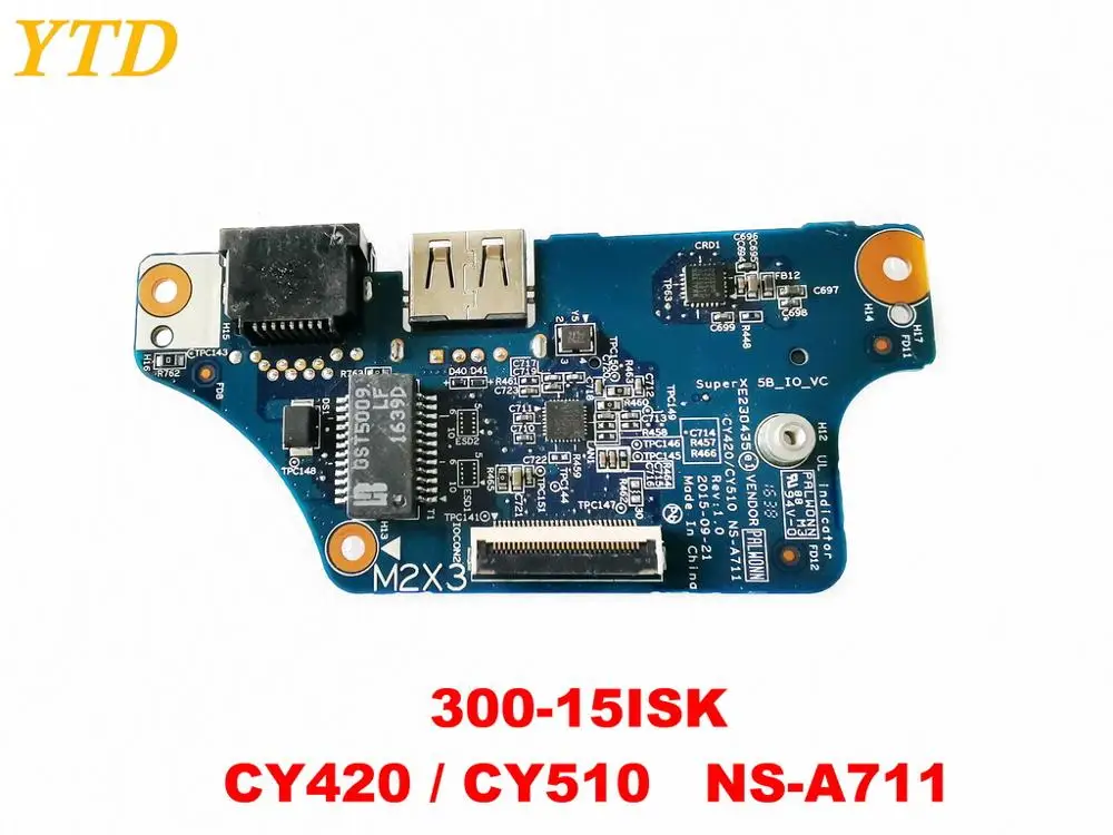 Оригинальный Для Lenovo 300 15ISK Плата USB CY420 CY510 NS A711 испытанное хорошее Бесплатная