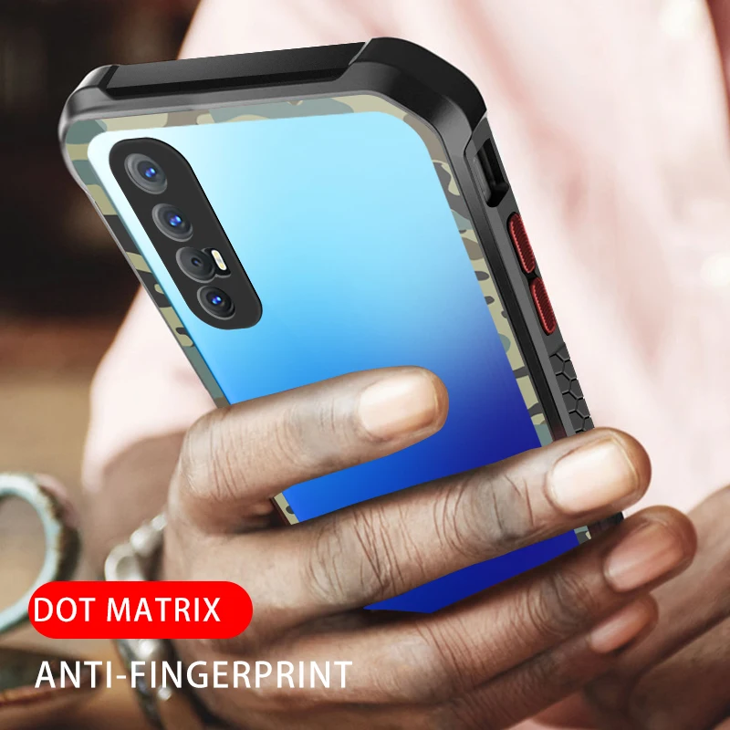 

Rzants For Oppo Reno 3 3 Pro Oppo Reno 4 4 Pro Case Hard chafer Shockproof Slim Crystal Clear Cover funda Casing unicorn