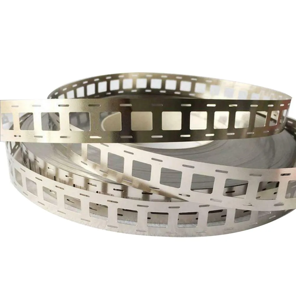 

Metal Belt Silver Color Nickel Strip Steel Tape Holder Ultra-thin 1M 2/3/4P