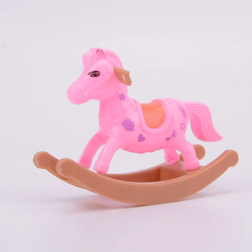 Моделирование кукла аксессуары розовый пластиковый велосипед хоббитая лошадь